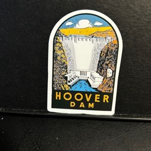 HOOVER DAM TRAVEL  STICKER